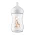 Шише Natural Response 3.0 Philips AVENT с картинка жираф, 260 мл с биберон 1м+, flow 3
