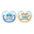 Залъгалка Ultra Air Happy Philips Avent + стерилизираща кутия, 0-6м., 2 бр..