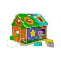 Дървен сортер- къща Kids Licensing
