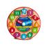 Дървен часовник сортер - Цветове и форми Melissa & Doug 