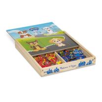 Дървен комплект за игра с магнити - Пес Патрул Melissa & Doug 