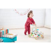 Дървена количка - сортер с хранителни продукти Melissa & Doug