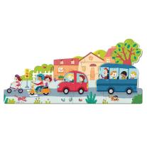 Прогресивен пъзел град, Goula18 XXL части