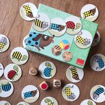 Дървена игра за бързина и наблюдателност, Животни Goula