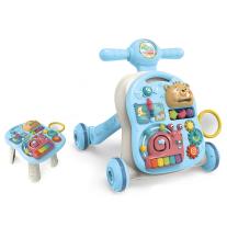Музикална играчка за прохождане 3 в 1 Chipolino Мече синя