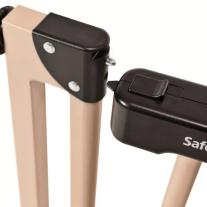 Универсална дървена предпазна преграда за врати и стълби подходяща за отвори между 73 см и 80 см, Safety1st