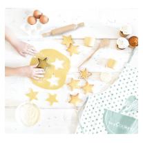 Готварски комплект в куфарче (престилка, инструменти, формички и др) Scrap cooking 