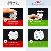 Предпазители за контакт Reer, 10 броя