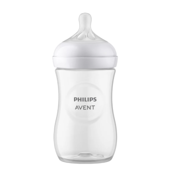 Бебешко шише Philips Avent Natural Response 3.0 Поток 3 с биберон 1 m+ 260 ml