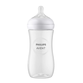 Бебешко шише Philips Avent Natural Response 3.0 Поток 4 с биберон 3m+ 330 ml