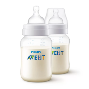 Шишета Philips Avent Anti-Colic Classic Поток 2 с биберон 1 м+ 260 ml