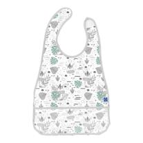 Непромокаем лигавник с джоб Savanna KIKKA BOO Pattern Grey