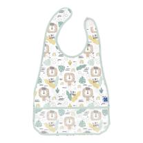 Непромокаем лигавник с джоб Savanna KIKKA BOO Pattern Mint