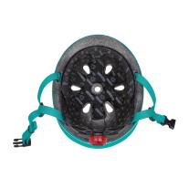 Детска каска за колело и тротинетка Globber XXS/XS 45-51cm. Синьо-зелена