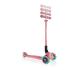 Детска сгъваема тротинетка Globber Primo Foldable Plus Lights Пастелно розова