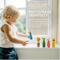 Дървен Боулинг Orange Tree Toys Животни - Animals