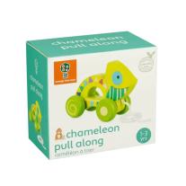 Играчка за дърпане "Хамелеон" Orange Tree Toys Jungle Animals