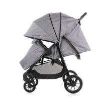 Детска количка за близнаци Chipolino Графит - Top Stars