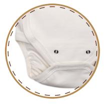 Bio Baby Бебешко боди прегърни ме с къс ръкав от 100% органичен памук