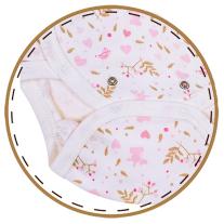 Bio Baby Бебешко боди прегърни ме с дълъг ръкав от 100% органичен памук