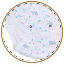 Bio Baby Бебешко боди прегърни ме с дълъг ръкав от 100% органичен памук