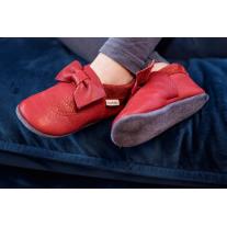 Бебешки кожени пантофки BaoBaby Pirouette cherry