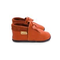 Бебешки кожени пантофки BaoBaby Pirouette hazelnut