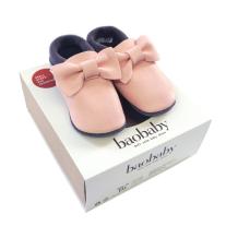 Бебешки кожени пантофки BaoBaby Pirouette pink