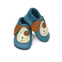 Бебешки кожени пантофки BaoBaby Buddy
