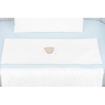 Бебешки спален комплект за мини-кошара 5ч KIKKA BOO Dream Big Blue