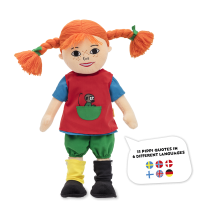 Говореща мека кукла Пипи, 40 см., Micki