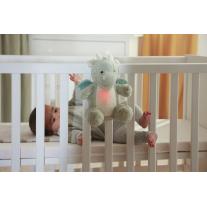 Прекрасна пухкава играчка със звуци Cloud b LoveLight Buddies Drake the Dragon