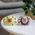 Ортодонтични залъгалки Tommee Tippee FUN FRIENDS силиконов биберон 6-18м Забавна декорация