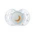 Ортодонтични залъгалки Tommee Tippee NIGHT TIME със светеща в тъмното дръжка 18-36м Унисекс с декор луна и дъга