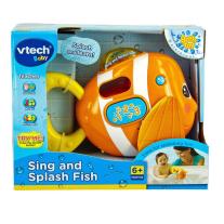 Интерактивна играчка за баня, Vtech, Музикална рибка