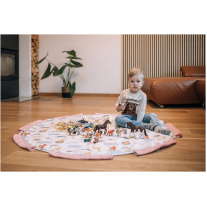 Килимче за игра 2в1 FREEON Розово сафари