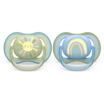 ЗАЛЪГАЛКА ULTRA AIR PHILIPS AVENT , 0-6 М, 2 БР.слънце/дъга.