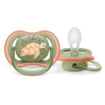 Ортодонтични залъгалки Philips AVENT Ultra Air 6-18м с декор Костенурка и Кит