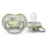 Ортодонтични залъгалки Philips AVENT Ultra Air 6-18м с декор Костенурка и Кит