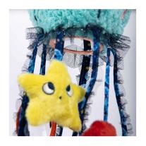 Мека играчка активност медуза Moulin Roty