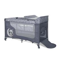 Сгъваема кошара Lorelli MOONLIGHT Cool Grey PANDAS