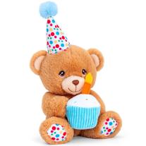 Keeleco, Екологична играчка, Meче, Happy Birthday, 15 см, Keel Toys