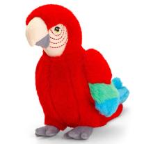 Keeleco, Екологична играчка, Папагал, 20 см, Keel Toys