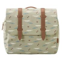 Раница с кожени елементи Fresk Crocodile 33 x 24 x 9 см
