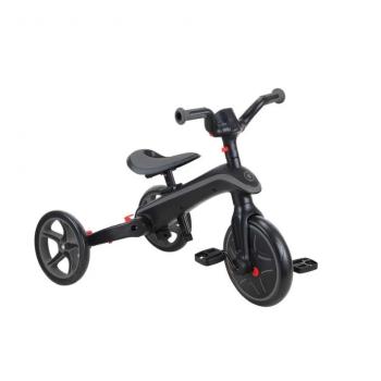 Детска сгъваема триколка 4 в 1 GLOBBER EXPLORER TRIKE FOLDABLE Сиво черна