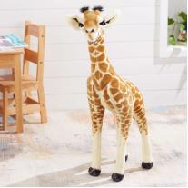 Плюшена играчка Melissa & Doug Бебе жираф 