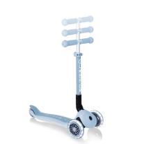 Детска сгъваема еко тротинетка Globber Junior Foldable Lights Ecologic Боровинка
