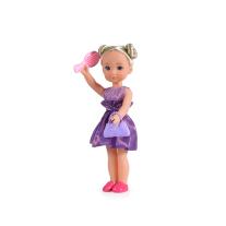 Кукла Moni Toys - С лилава рокля