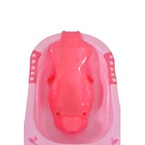 Бебешка вана с подложка Cangaroo - Larissa, 89 cm, розова