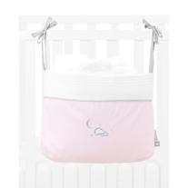 Кош за памперси с връзки KIKKA BOO Dream Big Pink